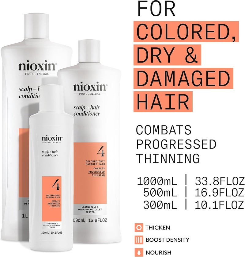 Nioxin System 4 Scalp Therapy Conditioner for Fine Hair 169 Ounce - Image 2