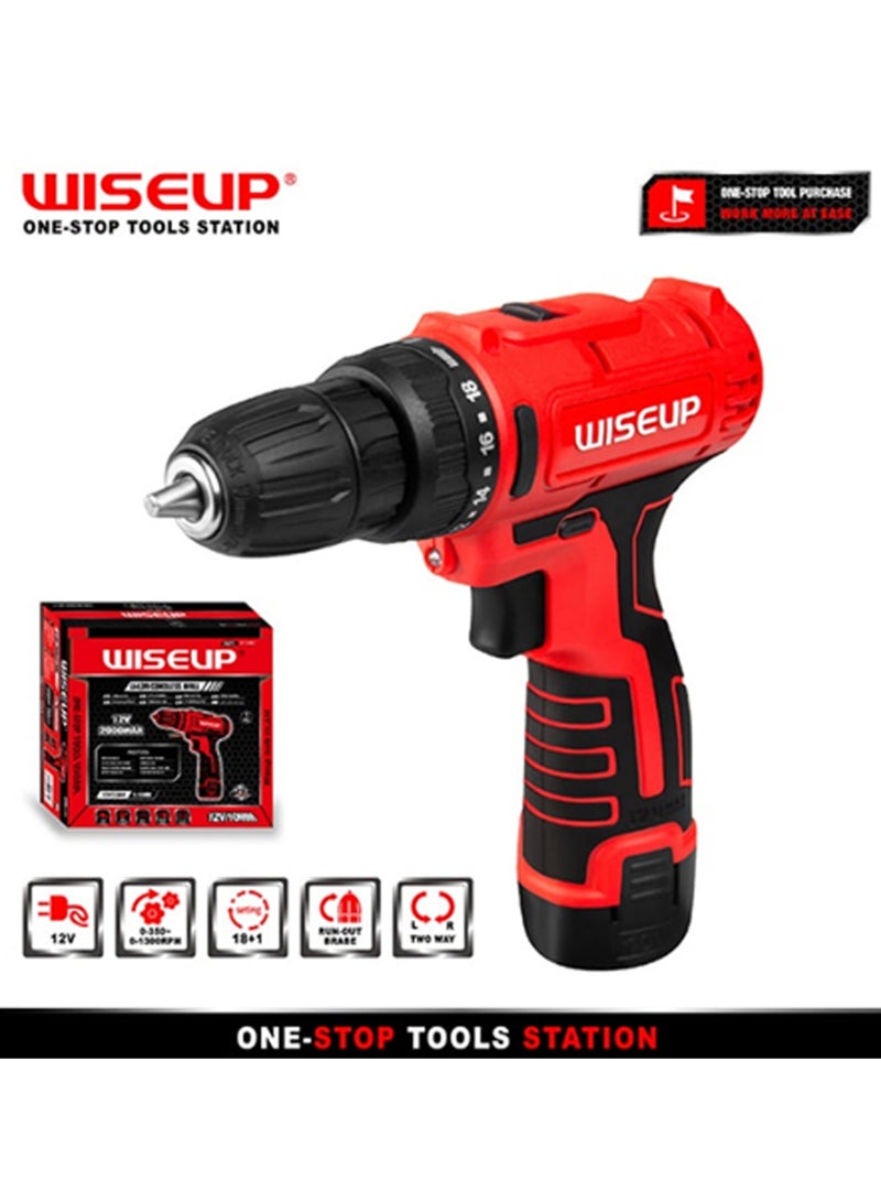 وايزأب مثقاب بطارية 12 فولت