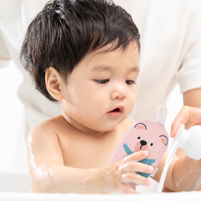 Baby Sponges for Bath Newborn, Soft Cartoon Shower Scrubbers for Toddlers - Image 4