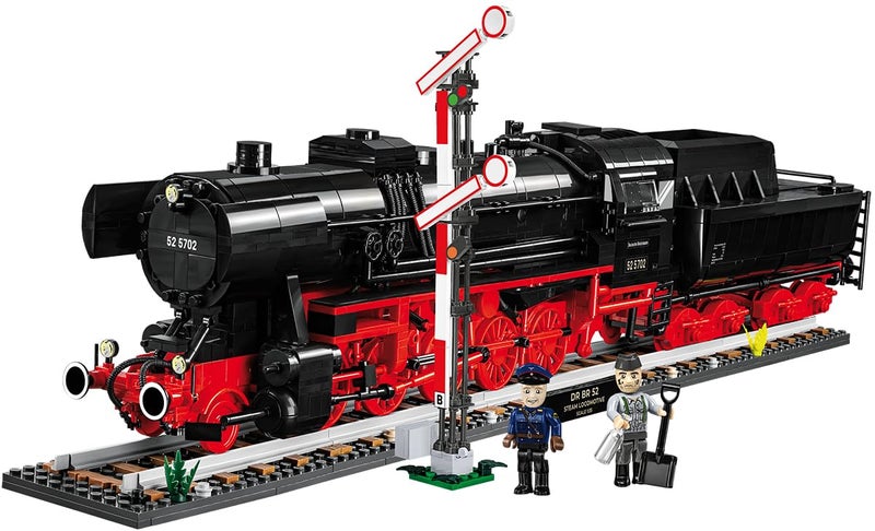 COBI Historical Collection Trains DR BR 52 Steam Locomotive Railway Sepamhore