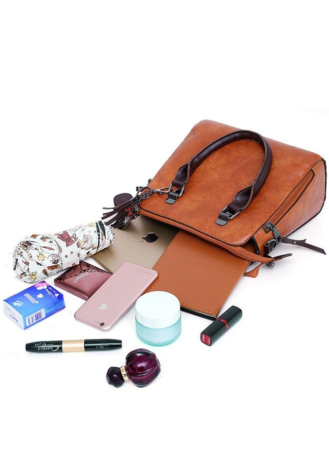 SHAKA - Retro Crossbody Women's Bag Handbag Wallet Four Piece Set - Image 1