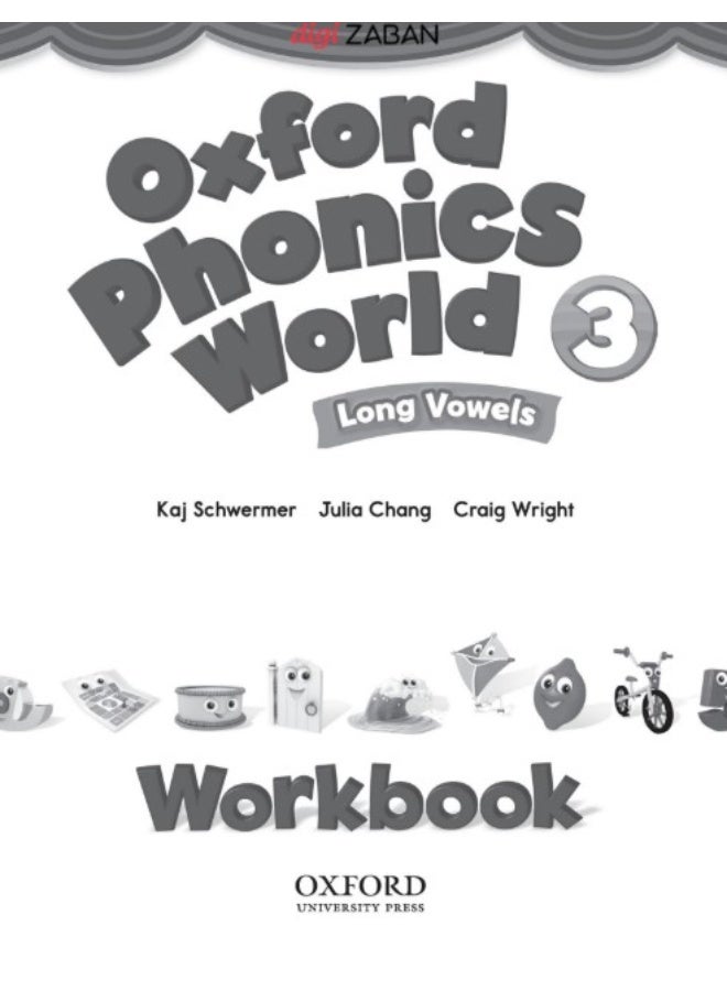 Oxford Phonics Book Word 3 Long Vowels Work Book - Image 2