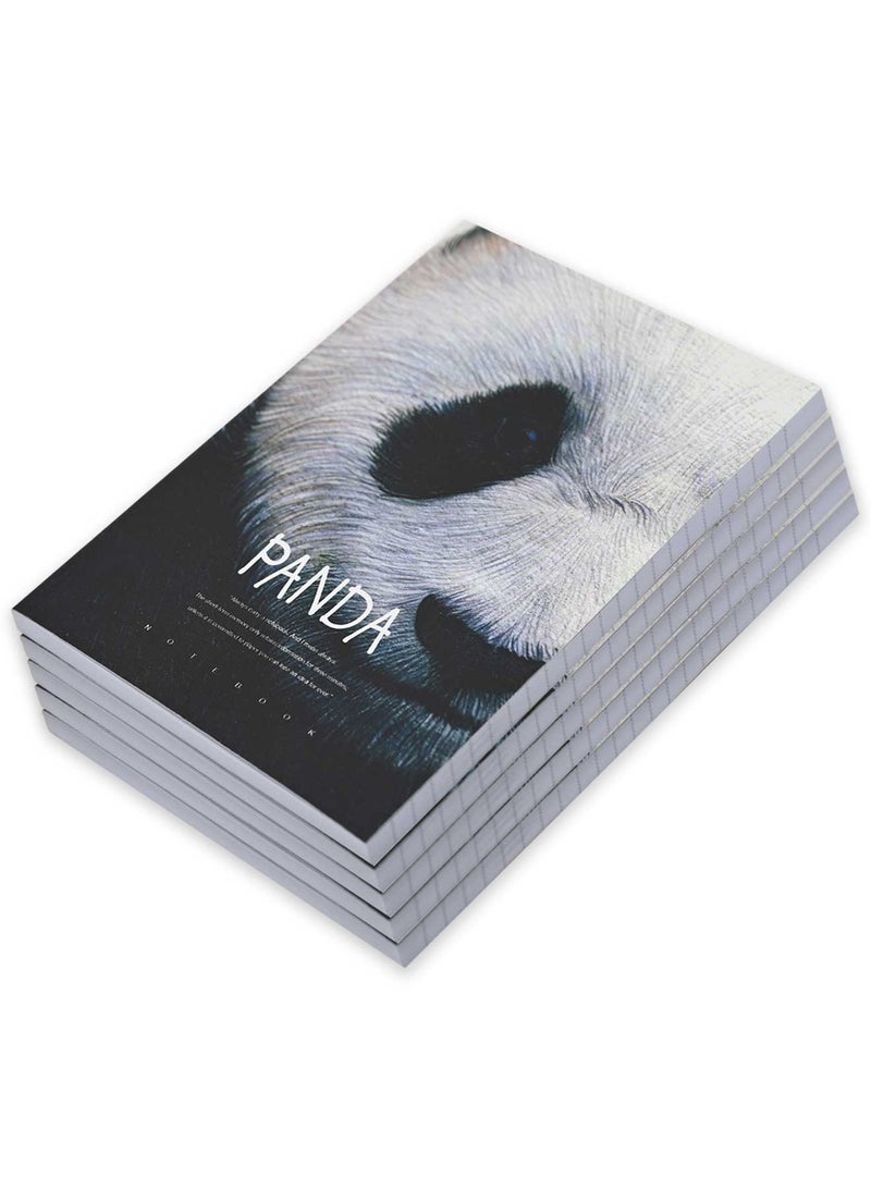 FIS Pack Of 5 Soft Cover Notebook, 96 Sheets A5 Panda Design 4 -FSNBSCA596-PAN4 - Image 3