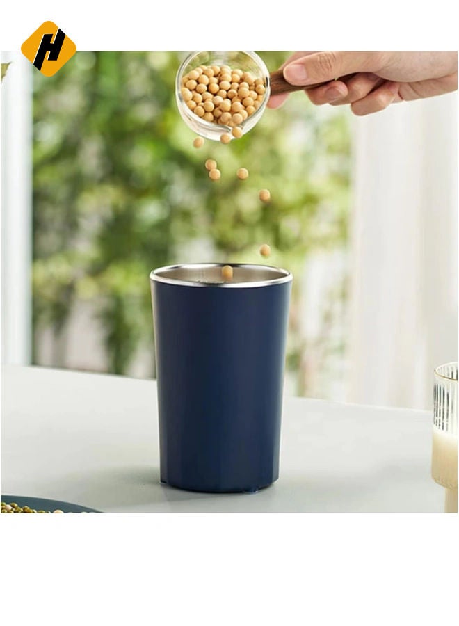 HuHa Electric Kitchen Grinder Mixer - Electric Coffee Grinders for Spices, Seeds, Herbs, and Coffee Beans, Spice Blender and Espresso Grinder, Wet and Dry Grinder Stainless Steel  - Image 3