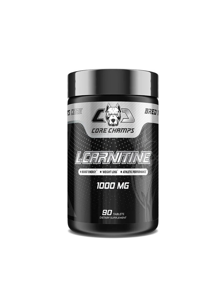 CORE CHAMPS - CORE CHAMPS L-CARNITINE 1000MG 90TAB - Image 1