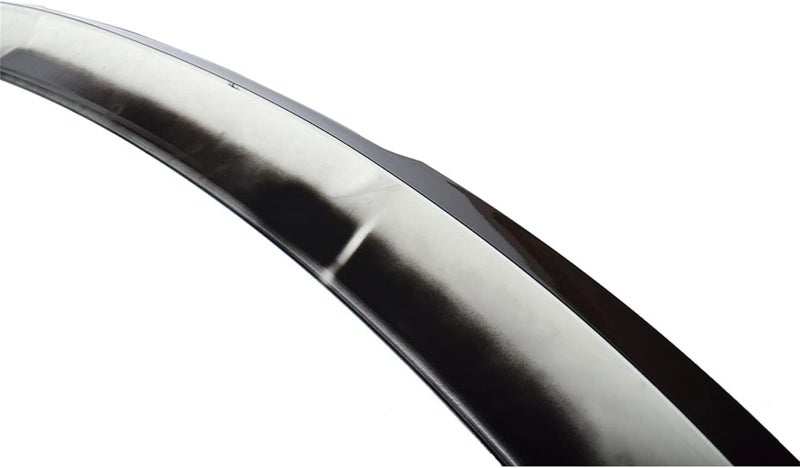 cheekyglo H Style Trunk Lid Spoiler Wing Replacement for 2017-18 Hyundai Elantra Painted Glossy Black - Image 5