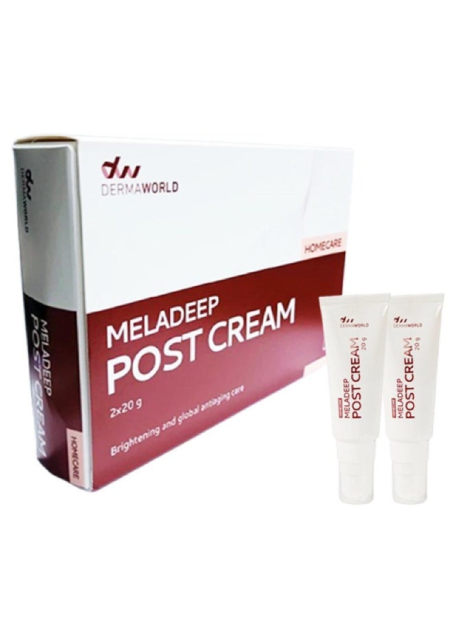 ديرماوورلد ميلاديب بوست كريم 2*20 جرام - Image 3