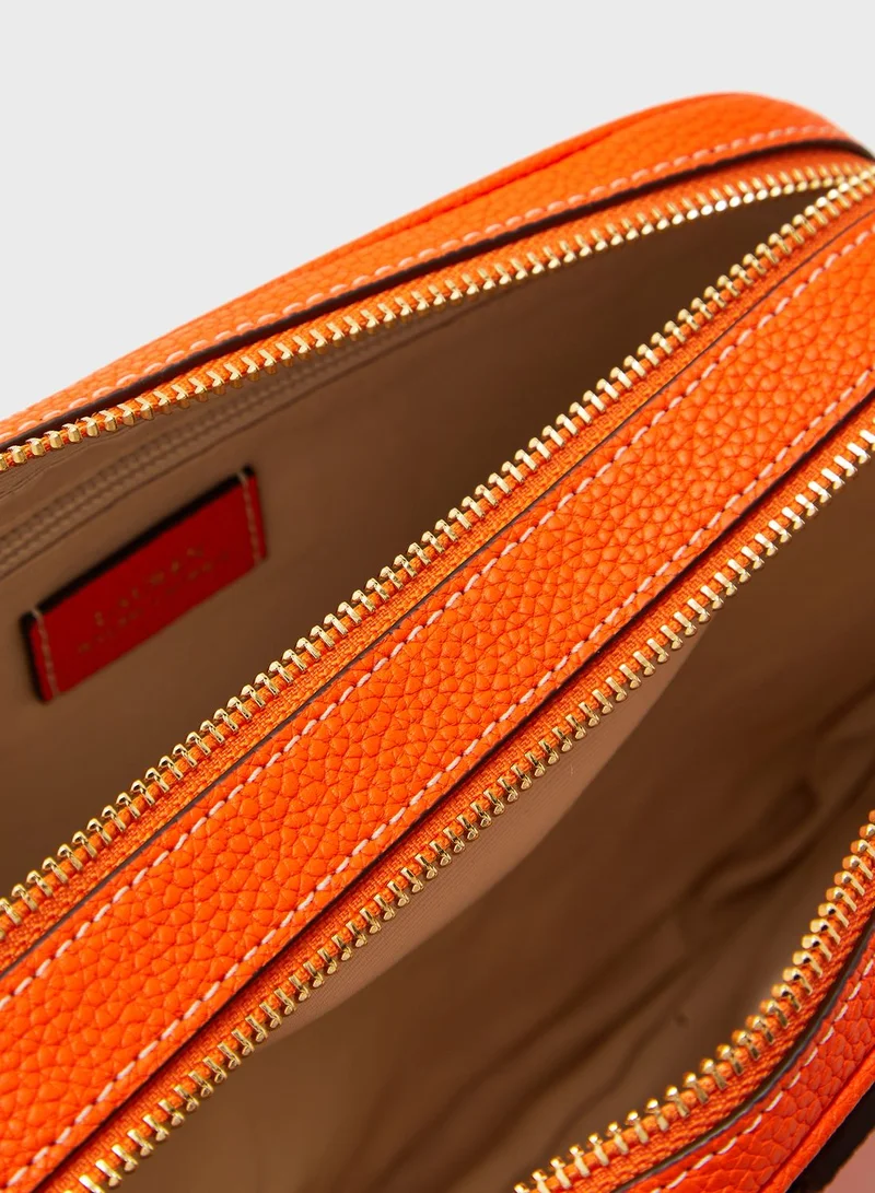 Lauren Ralph Lauren Classic Pebble Carrie Crossbody