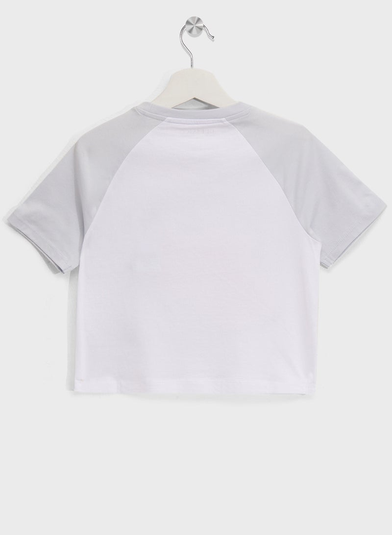 جس Kids Crew Neck T-Shirt  - Image 2