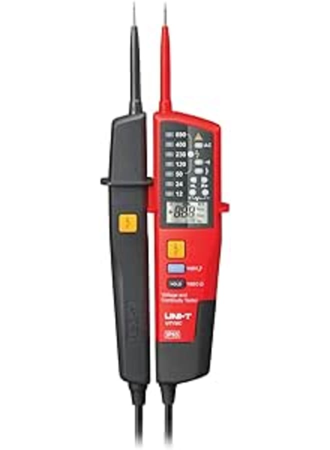 Uni-T Mie0195 UT18C Universal Multimeter, Black/Red, 27.2 x 8.5 x 3.1 cm