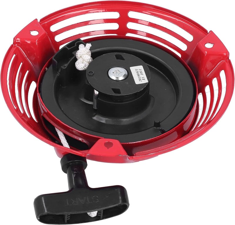 Pull Starter Rewind Assembly Compatible with GXV160 HRJ216 and HRJ126 Engines - Iron Generator Starting Accessory with Anodic Oxidation Finish - 180 mm Diameter Manual Pull Starter - Image 5