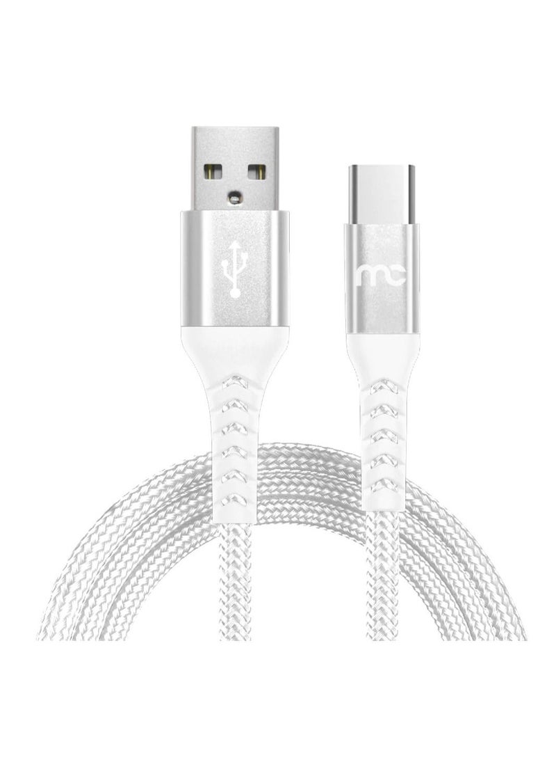 My Candy USB-A to USB-C Charge - Sync Cable (1.2m) - White - Image 2