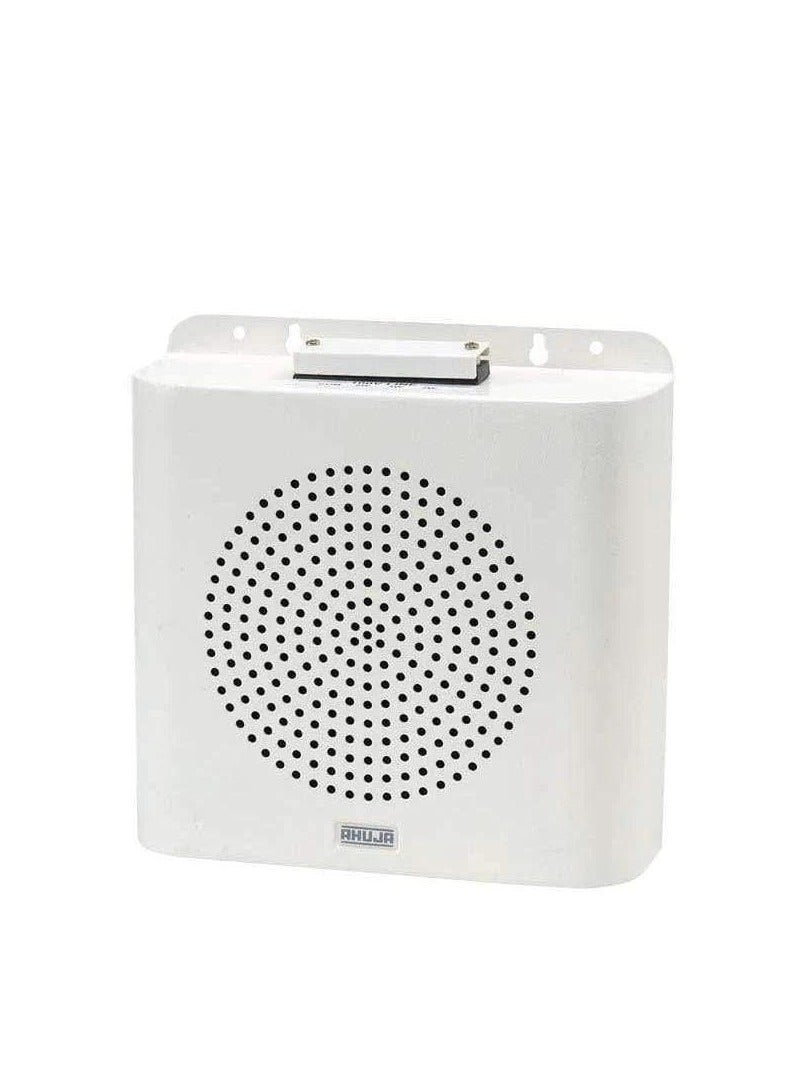 Ahuja Speaker Passive Wall mount 6" 8W w/ 70/100V Transformer and Metal Box