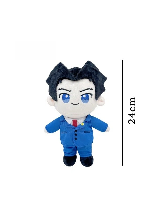 Ace Attorney Plush Phoenix Wright character Doll Handsome Plush Toy The best gift for family and friends  - Image 3