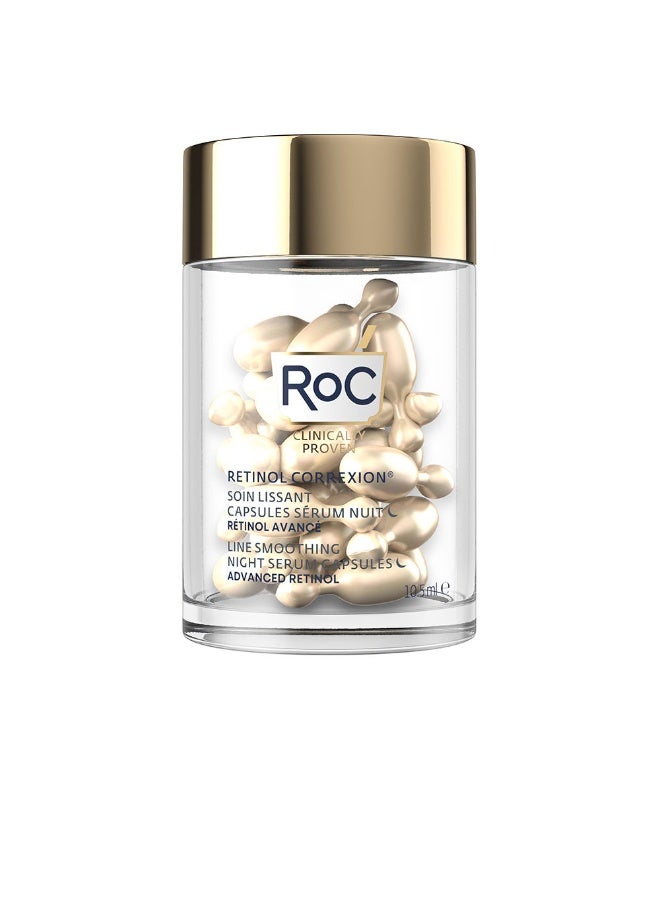 روك كبسولات سيروم ليلي لتنعيم الخطوط الدقيقة من روك ريتينول كوريكسون × 30 - Image 1