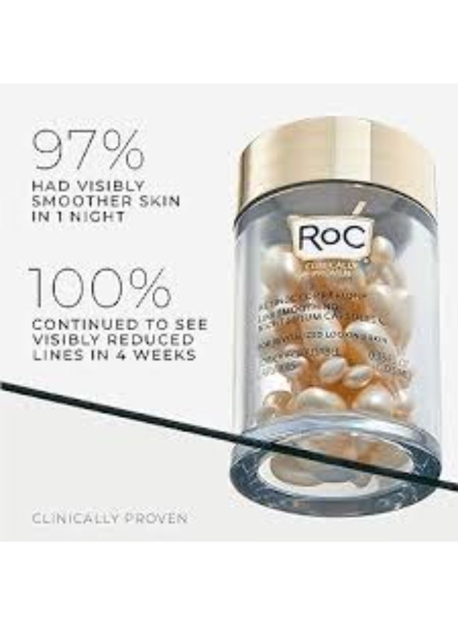 روك كبسولات سيروم ليلي لتنعيم الخطوط الدقيقة من روك ريتينول كوريكسون × 30 - Image 2