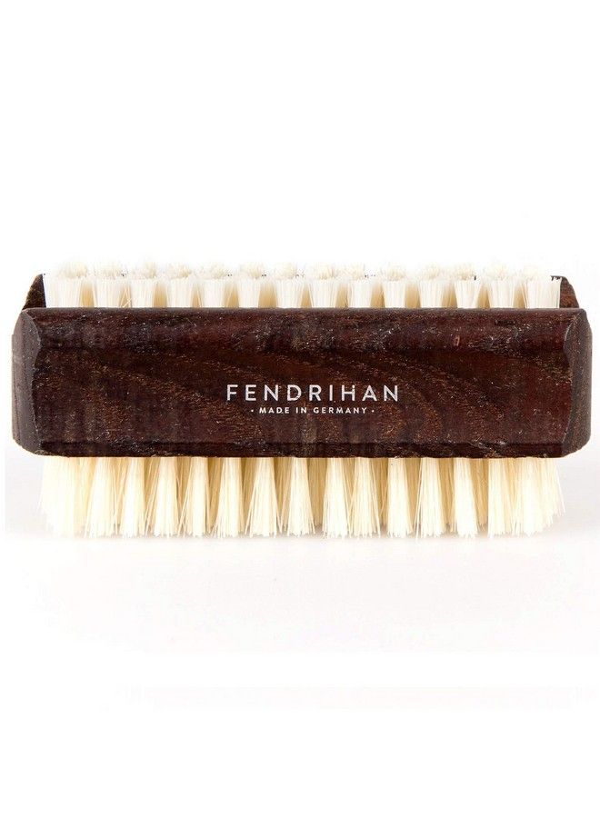 Fendrihan Genuine Boar Bristle Nail Brush With Ash Wood Handle Made In Germany (Light Bristles) - Image 3