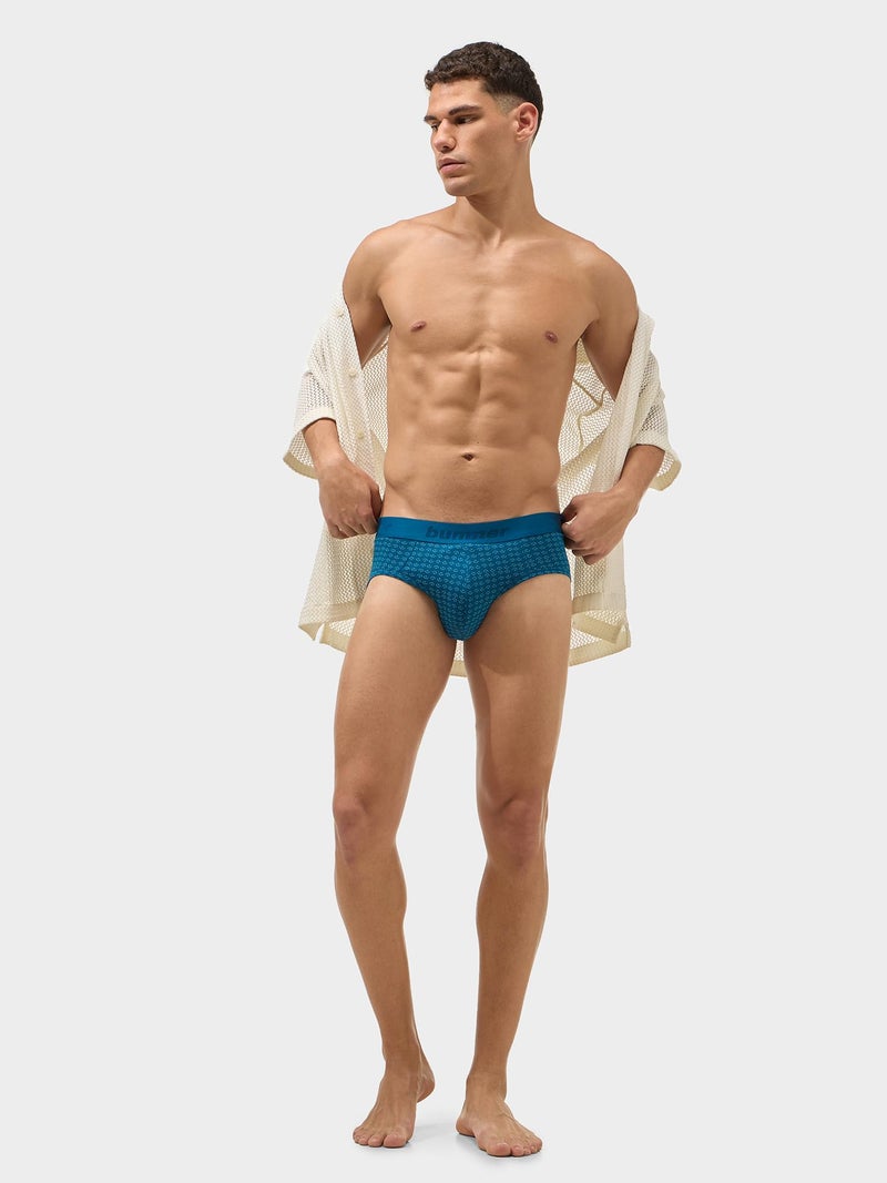 Bummer Men’s Premium Cotton Underwear Combo | Fine Combed Cotton with Elastane Stretch | Ultra-Breathable Printed Men’s Briefs & Innerwear | Soft Fabric, No-Roll Waistband & Anti-Chafe Stitching - Image 4
