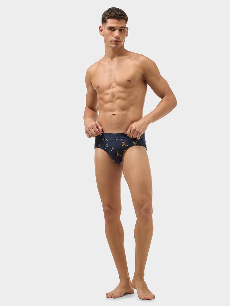 Bummer Men’s Premium Cotton Underwear Combo | Fine Combed Cotton with Elastane Stretch | Ultra-Breathable Printed Men’s Briefs & Innerwear | Soft Fabric, No-Roll Waistband & Anti-Chafe Stitching - Image 5