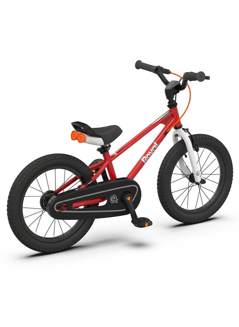 RoyalBaby 16" Kids Bike EZ Freestyle  Lightweight Beginner Balance-to-Pedal Bicycle for Boys & Girls Ages 47, Tool-Free Assembly, Sporty Metallic Design  Red (RB16-30-RED) - Image 3