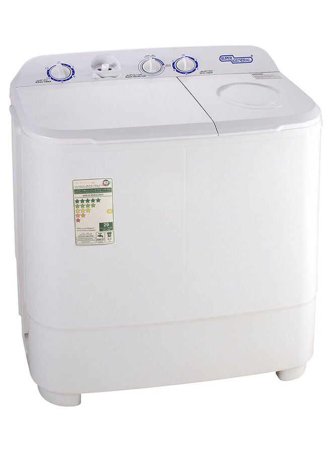 Twin Tub Top Load Washing Machine SGW610 White
