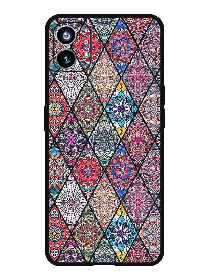 Theodor Protective Case Anti Scratch Shock Proof Bumper Cover For Nothing Phone 1 Mandala art - Image 1