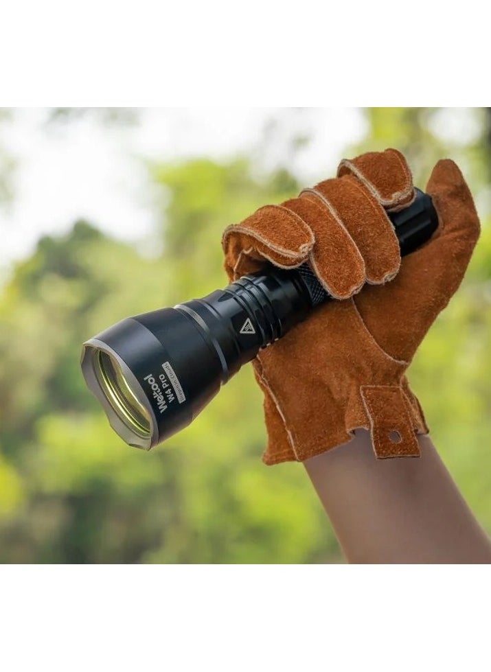 Well Tool W4 Flashlight - 3400 Meters - 568 Lumens - 5000mAh Battery - Aluminum Body - Sharp Focus