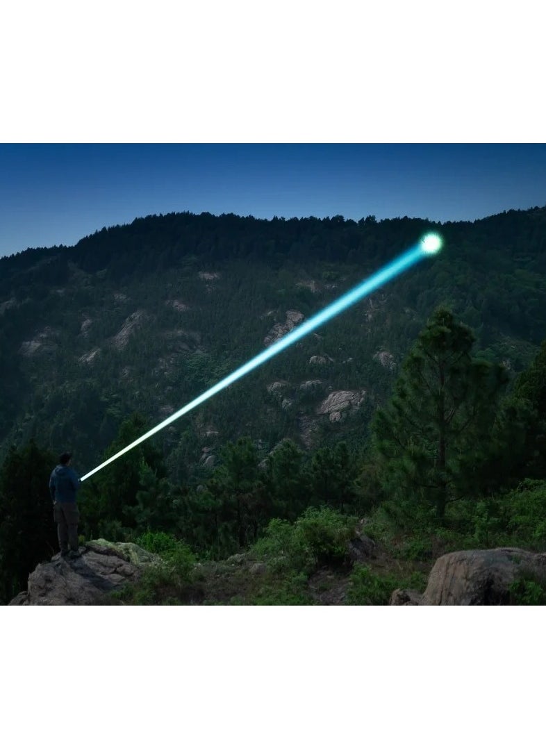 Well Tool W4 Flashlight - 3400 Meters - 568 Lumens - 5000mAh Battery - Aluminum Body - Sharp Focus