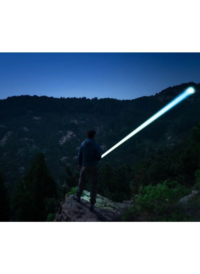 Well Tool W4 Flashlight - 3400 Meters - 568 Lumens - 5000mAh Battery - Aluminum Body - Sharp Focus