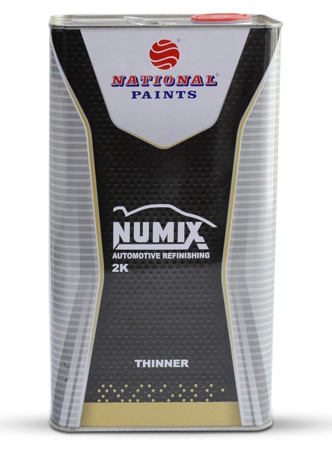 NATIONAL PAINTS Slow Thinner 204 (5 L) Specially Designed for Automotive by National Paints - Image 1
