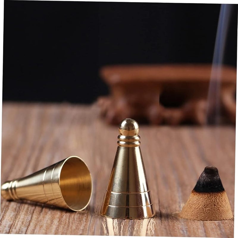 12 Pcs DIY Cone Incense Press Mold Kit for Tea Room Supply - Image 4
