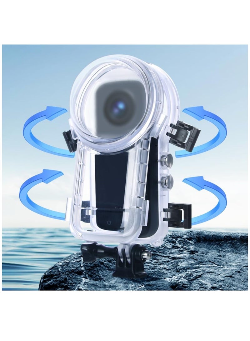 Waterproof Diving Case for Insta 360 X4 Sports Camera, 50m Depth, 360-Degree Full Invisible Protection, Ideal for Underwater Adventures and Extreme Sports. - Image 5