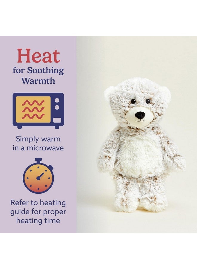 warmies Microwavable & Weighted Stuffed Animals, Marshmallow Brown Bear - Heated Stuffed Animal Plushie for Warmth & Comfort - Soft Plush Toys for Adults & Children (Boys, Girls, Babies & Toddlers) - Image 4