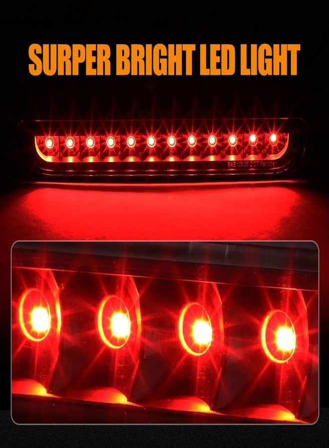 Cxdar مصباح الفرامل الثالث LED من Cxdar لسيارة تويوتا FJ كروزر موديلات 2007-2014، مجموعة مصابيح الفرامل الخلفية العلوية لسيارة FJ كروزر موديلات 2007-2014، مصباح توقف مركزي مقاوم للماء - Image 2