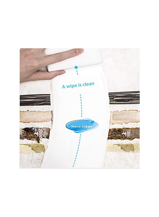 promass Extra Large Eraser Sponge,Extra Thick, Long Lasting, Multi-Purpose Scrubber Foam Cleaning Pads,Magic Sponge Eraser Sponge for Bathtub, Floor, Baseboard, Bathroom, Wall Cleaning (50 Pack) - Image 3