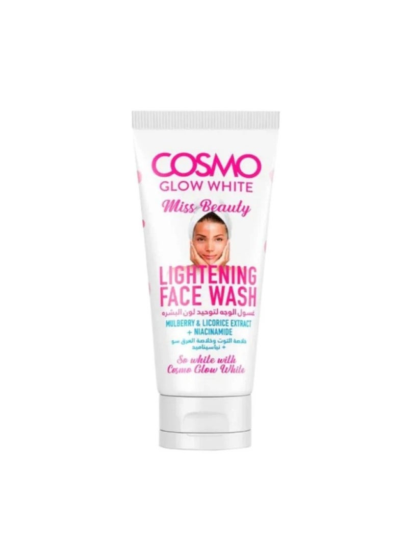 COSMO Glow White Miss Beauty Face Wash For Lightening 125 Ml 