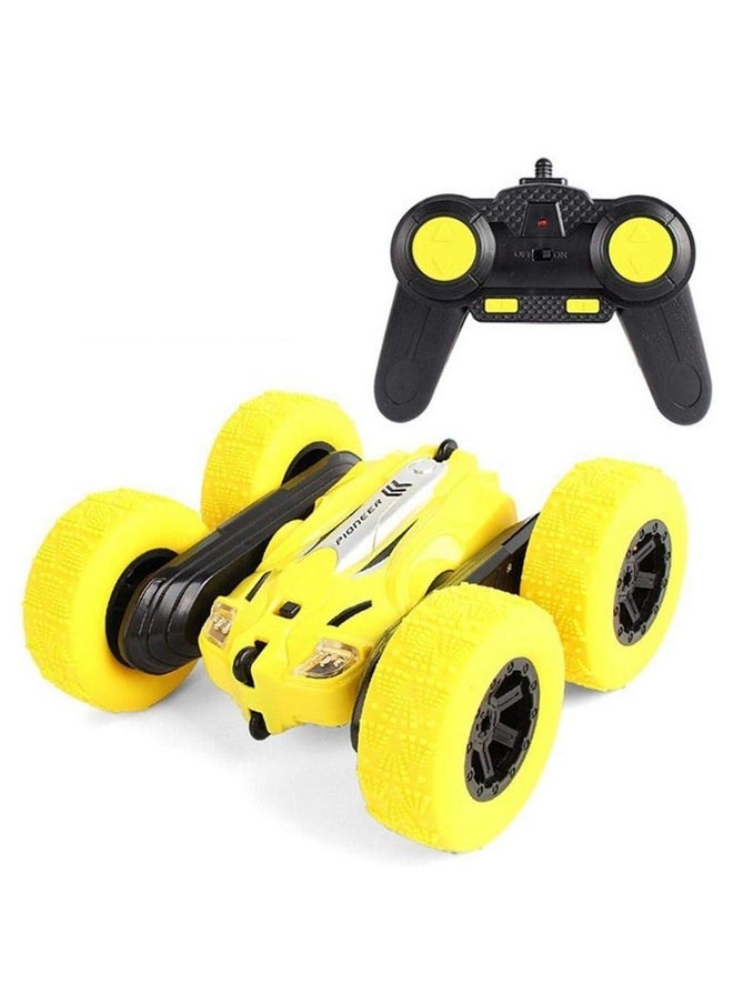 vGRASSP VGRASSP Double Flip 360 Degree Drift Stunt Racing Car Off Road Vehicle - 4WD RC Car with LED Headlights Colour and Design as per Stock  - Image 4