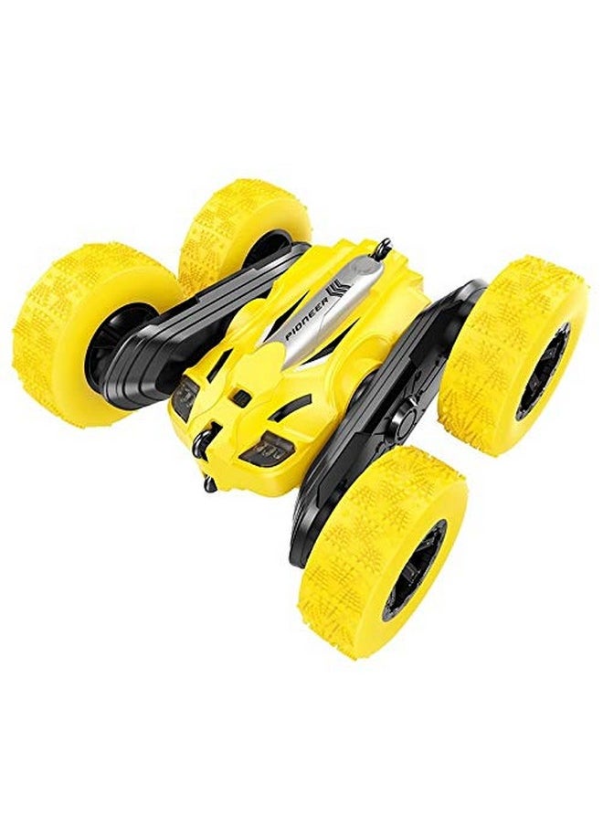 vGRASSP VGRASSP Double Flip 360 Degree Drift Stunt Racing Car Off Road Vehicle - 4WD RC Car with LED Headlights Colour and Design as per Stock  - Image 2