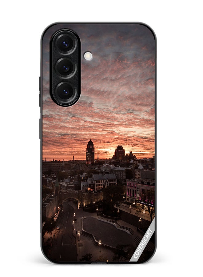 VR CREATIVE Protective Case Cover For Samsung Galaxy S25 Quebec City Design Multicolour