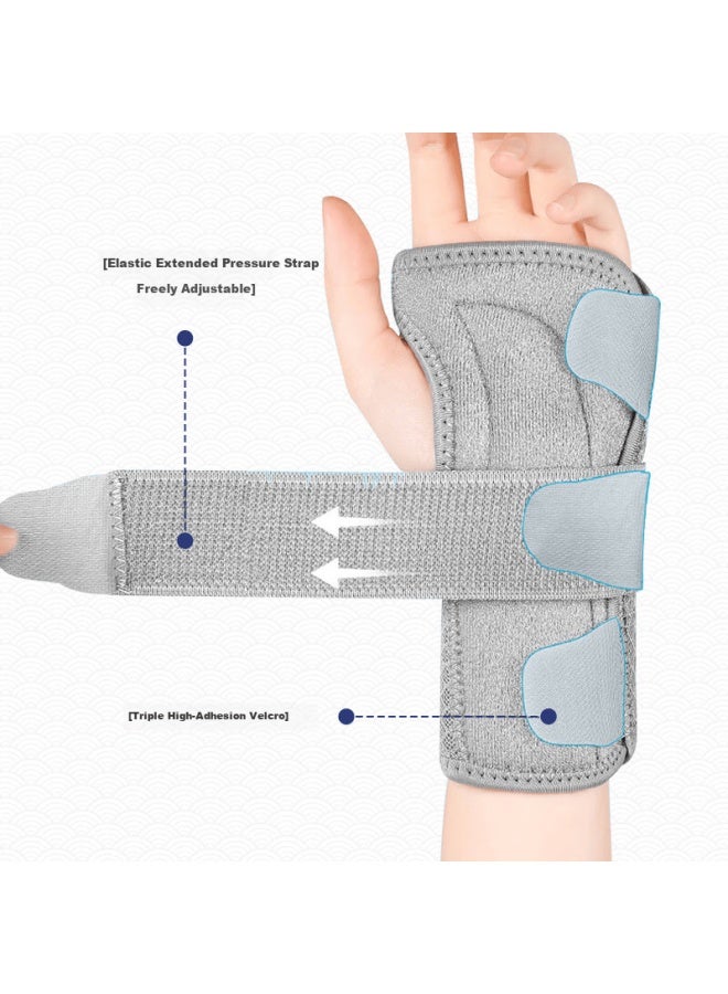 Dipple Diple Medical Wrist Joint Immobilizer Brace Wrist Support Wrist Fracture Tendonitis Wristband Sprain Left - Image 4