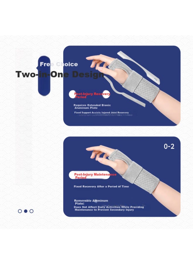 Dipple Diple Medical Wrist Joint Immobilizer Brace Wrist Support Wrist Fracture Tendonitis Wristband Sprain Left - Image 5