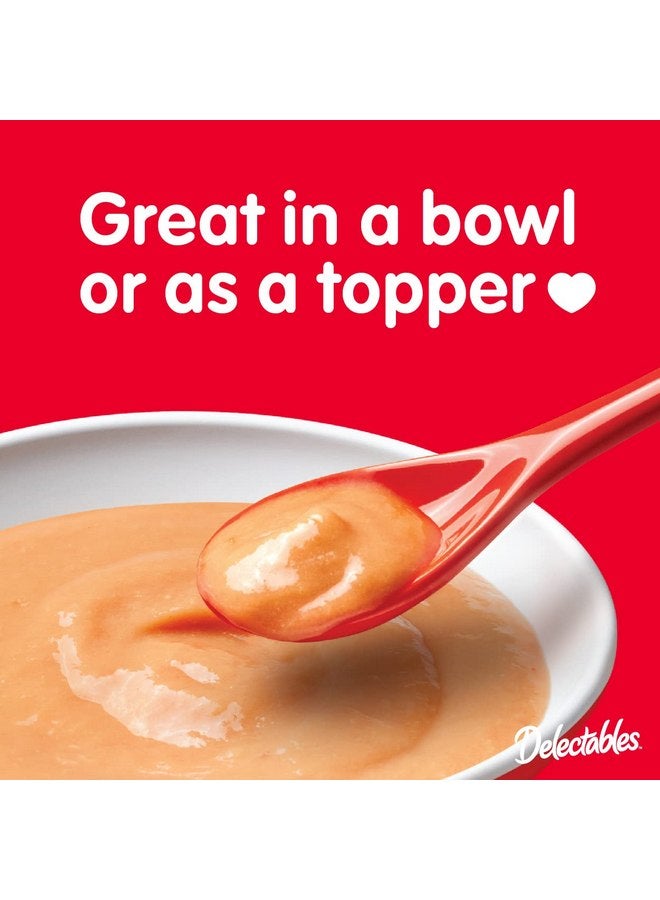 هارتز حلوى القطط المبللة القابلة لللعق من Hartz Delectables Bisque مع التونة والدجاج، للقطط المسنة التي يزيد عمرها عن 10 سنوات، 1.4 أونصة (عبوة من 12 قطعة) - قد تختلف العبوة - Image 4