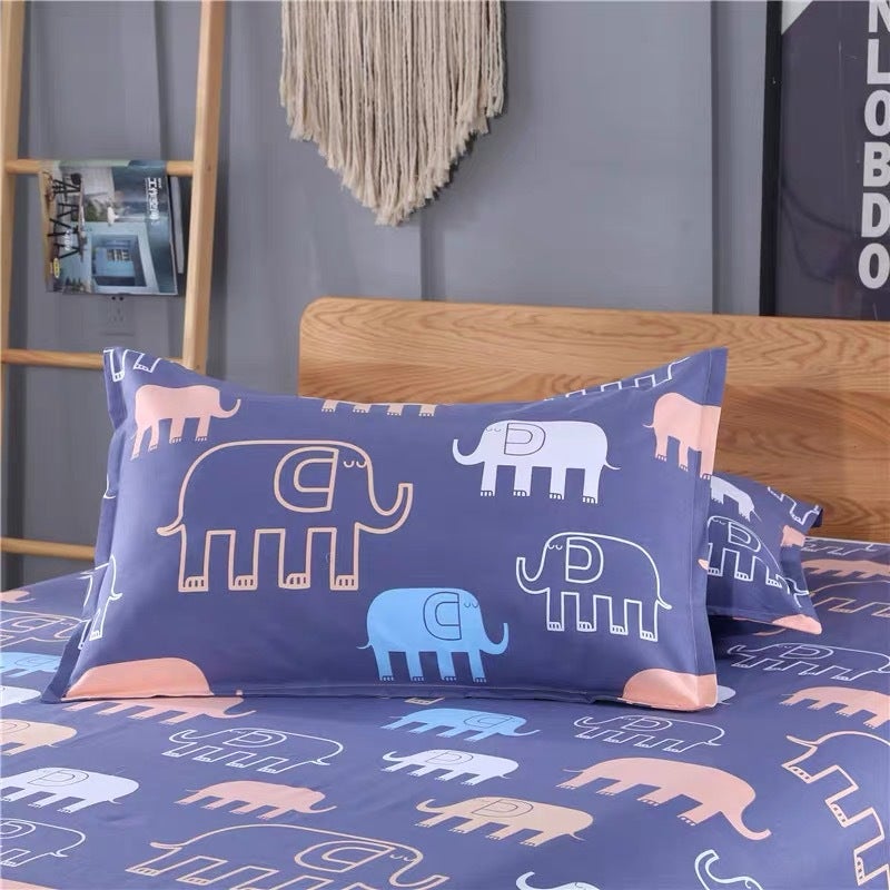 Pair Of Pillowcases For Street Stalls Pillowcases Pillowcases One Pair Single Simple Thickened Student Dormitory Pillow Leather Pillowcases - Image 5
