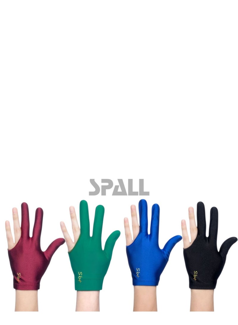 سبال قفاز بلياردو سبال – مانع للانزلاق، قابل للتنفس، للتحكم السلس بالعصا – مناسب لليد اليمنى أو اليسرى - Image 1