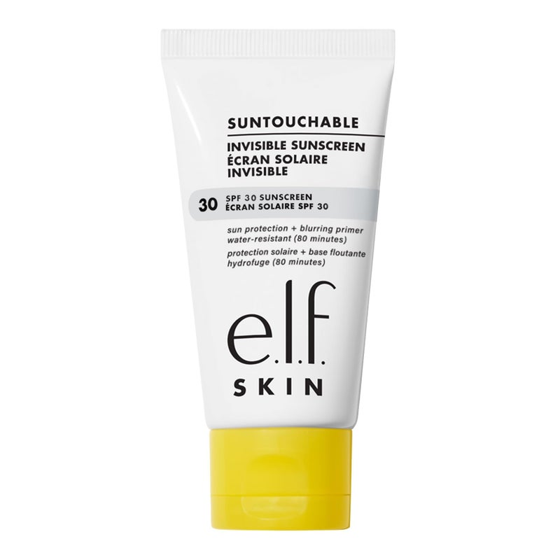 elf e.l.f. SKIN Suntouchable Invisible SPF 35, Lightweight, Gel-based Sunscreen For A Smooth Complexion, Doubles As A Makeup Primer, Vegan & Cruelty-Free, Packaging May Vary - Image 1