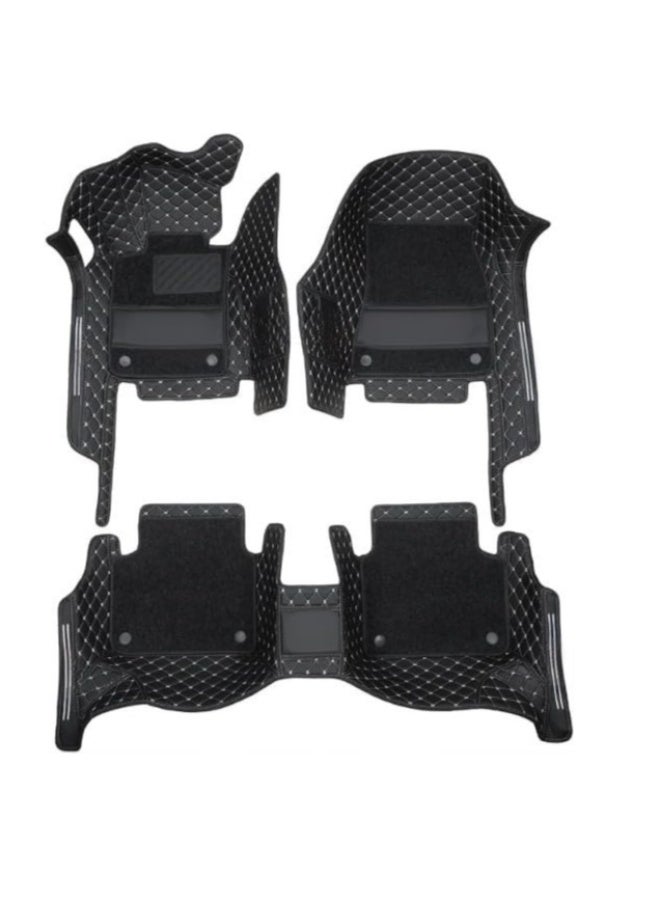 Genuine 9D car floor mats, two-layer construction, with a two-year warranty. Premium materials, heat and expansion resistant, providing complete and comprehensive protection for your car's interior. - Image 1
