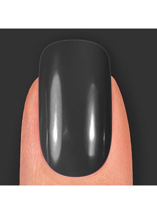 LONDONTOWN lakur Nail Polish - Chip-Resistant, Non-Toxic, Conditions & Hydrates Nails | Glossy Dark Gray, Put the Kettle On, .40 fl oz - Image 4