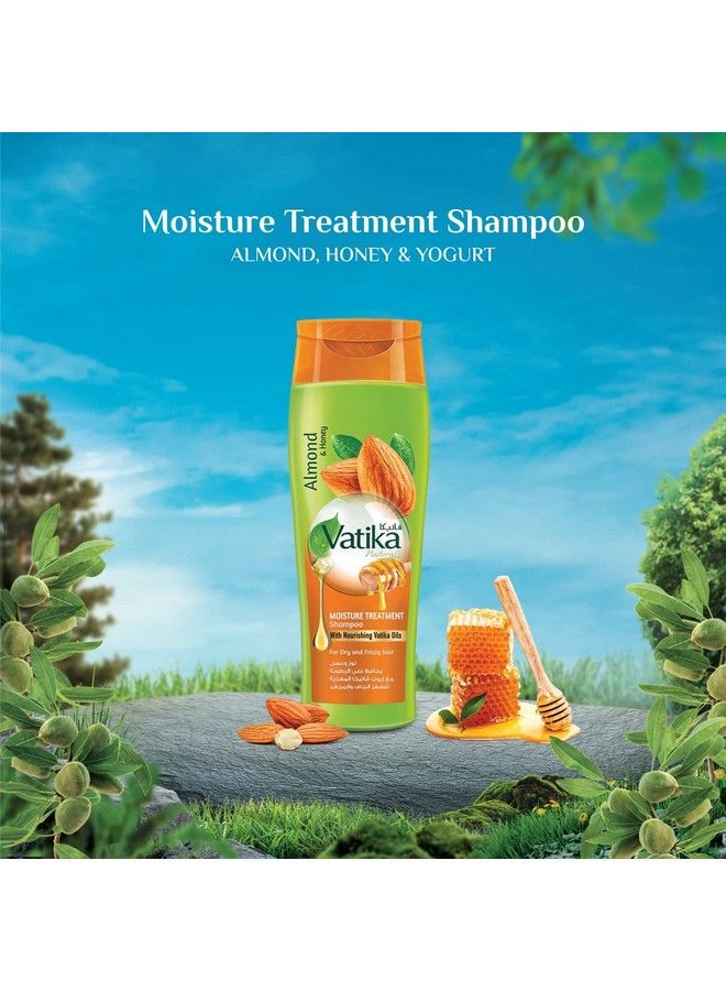 VATIKA Naturals Almond & Honey Shampoo For Dry & Frizzy Hair 400 Ml (Product Of U.A.E) - Image 3