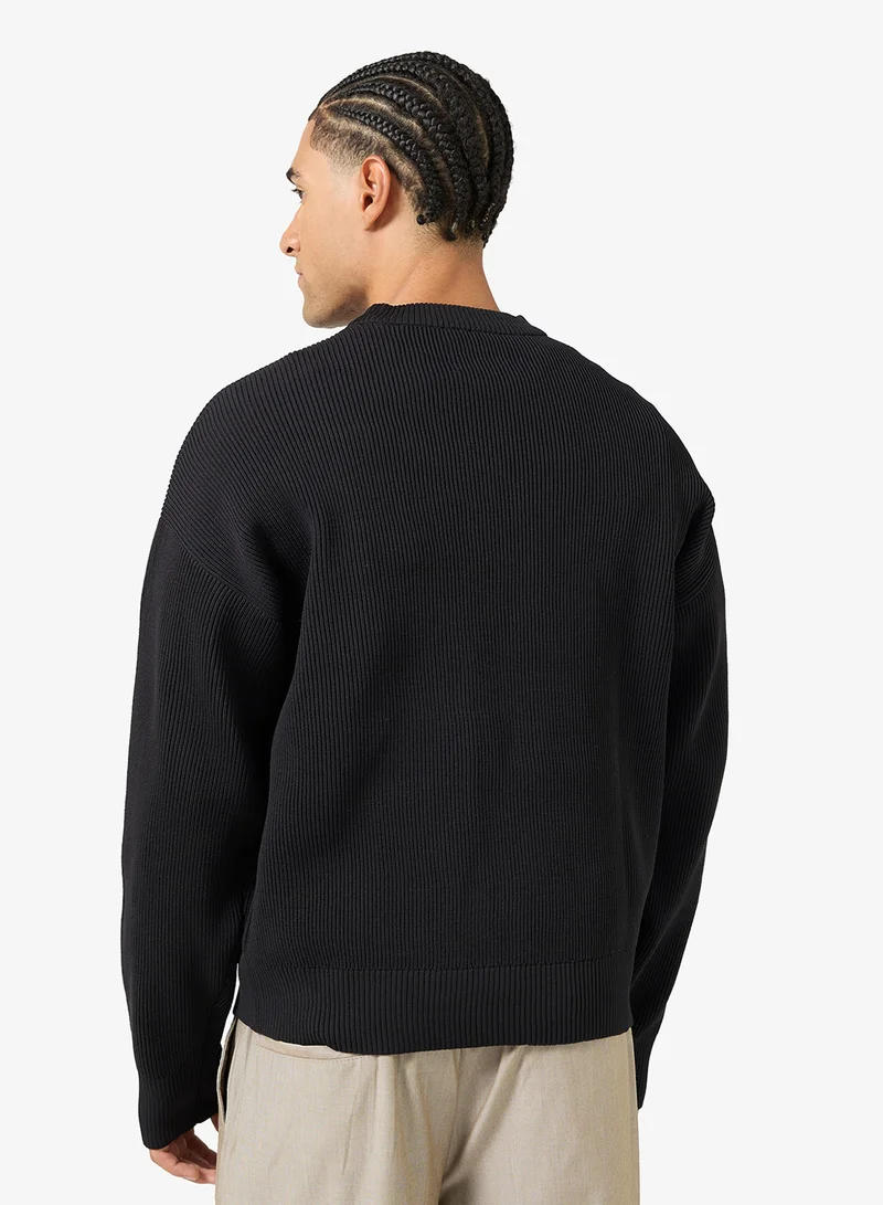 JACK & JONES Knitted Crew Neck Sweater