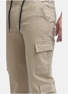 RAVIN Solid Cargo Pants with Side Pockets  - Image 4